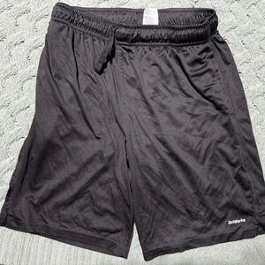 Athletic Works Black DriWorks Polyester Shorts Youth XL 14-16 Workout Gym Mens